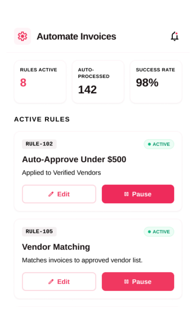 Imprest AP Screenshot